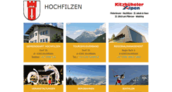 Desktop Screenshot of hochfilzen.at